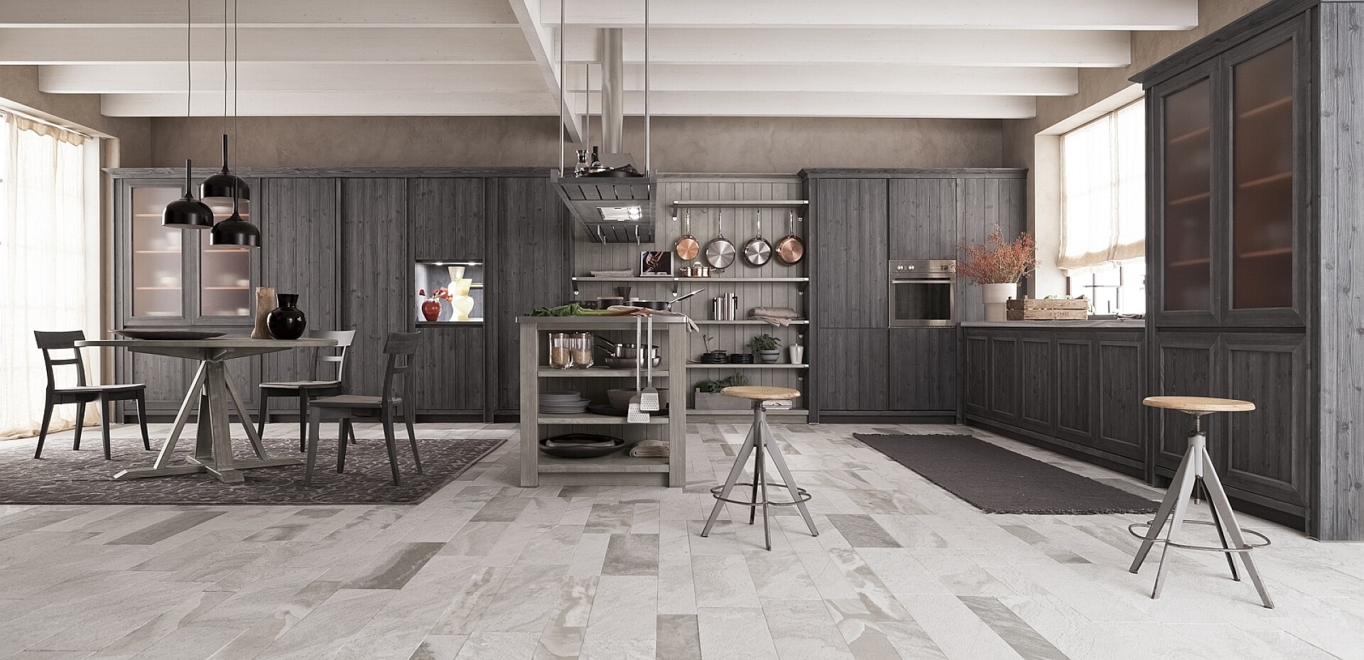 Immer ein Unikat: Vollholz-/Massivküchen Immer ein Unikat: Vollholz-/Massivküchen